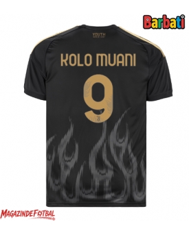 Juventus Randal Kolo Muani #9 Tricou Fotbal Replică 2026-27 Barbati Treilea
